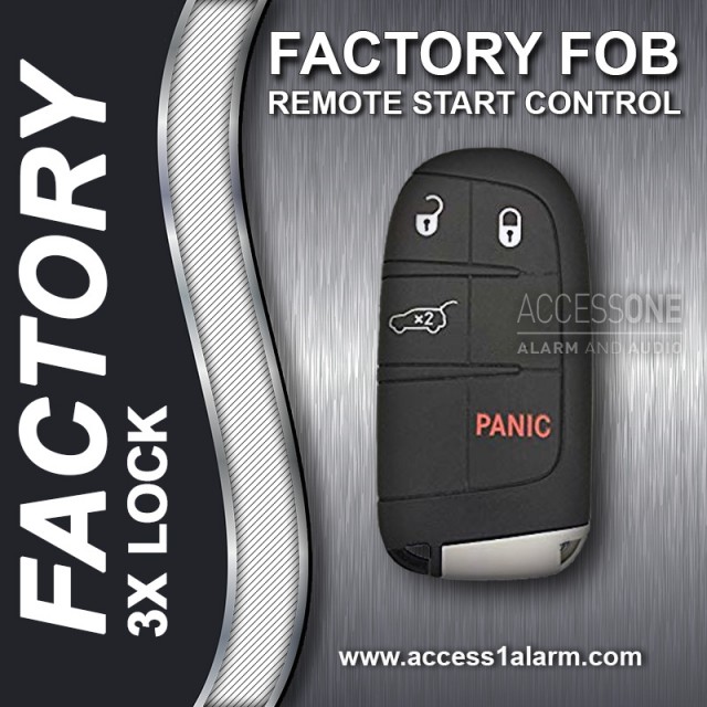 2005+ Jeep Grand Cherokee Basic Factory Key Fob Remote Start